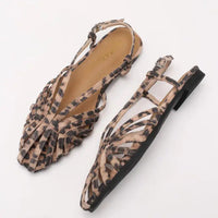 The Lattice Muse Slingback Sandals