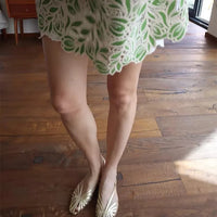 The Lattice Muse Slingback Sandals